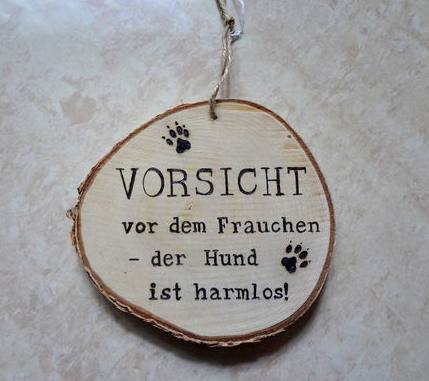 Vorsicht Brandmalerei